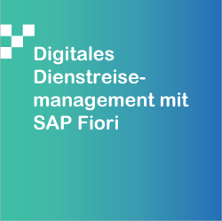 Digitales Dienstreisemanagement mit SAP Fiori